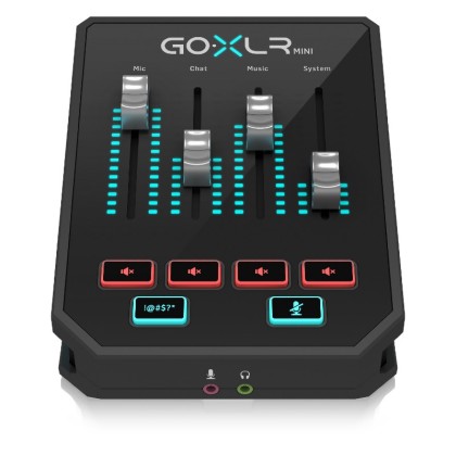 TC Helicon GoXLR Revolutionary Online Broadcaster Platform with 4